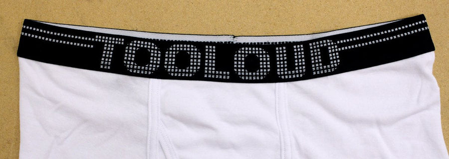 Bootcamp Large distressed Text Mens Boxer Brief Underwear-Boxer Briefs-NDS Wear-Black-with-White-Small-NDS WEAR