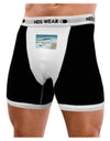 CO Snow Scene Text Mens Boxer Brief Underwear-Boxer Briefs-NDS Wear-Black-with-White-Small-NDS WEAR