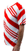 Candy Cane Holiday T-Shirt Unisex-T-shirt-TooLoud-NDS WEAR