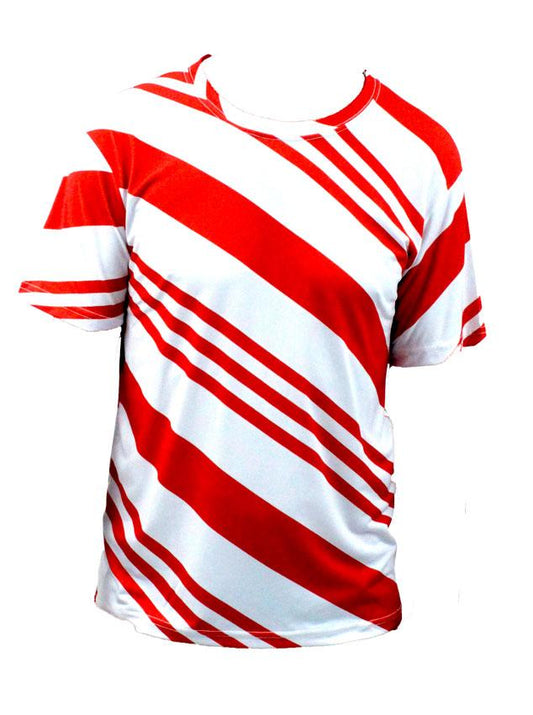 Candy Cane Holiday T-Shirt Unisex-T-shirt-TooLoud-Small-NDS WEAR