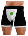 Clover and Crossbones Mens Boxer Brief Underwear by TooLoud-NDS Wear-Black-with-White-Small-NDS WEAR