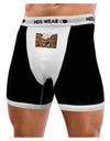 Colorado Painted Rocks Mens Boxer Brief Underwear-Boxer Briefs-NDS Wear-Black-with-White-Small-NDS WEAR