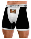 Colorado Painted Rocks Text Mens Boxer Brief Underwear-Boxer Briefs-NDS Wear-Black-with-White-Small-NDS WEAR