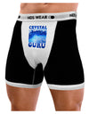 Crystal Guru Mens Boxer Brief Underwear-Boxer Briefs-NDS Wear-Black-with-White-Small-NDS WEAR