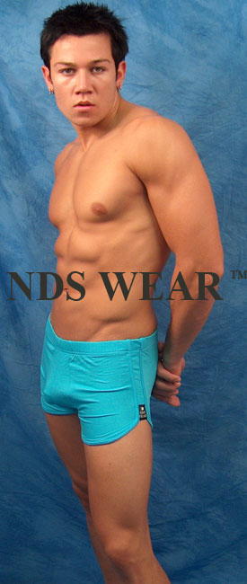 Curved Edge Pouch Short-NDS Wear-nds wear-Large-Brown-NDS WEAR
