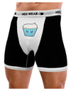 Cute Cupcake with Sprinkles Mens Boxer Brief Underwear by TooLoud-Boxer Briefs-TooLoud-Black-with-White-Small-NDS WEAR