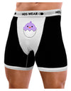 Cute Hatching Chick - Purple Mens Boxer Brief Underwear by TooLoud-Boxer Briefs-NDS Wear-Black-with-White-Small-NDS WEAR