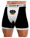 Cute Rottweiler Dog Mens Boxer Brief Underwear by TooLoud-Boxer Briefs-TooLoud-Black-with-White-Small-NDS WEAR