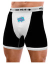 Electro House Equalizer Mens Boxer Brief Underwear-Boxer Briefs-NDS Wear-Black-with-White-Small-NDS WEAR