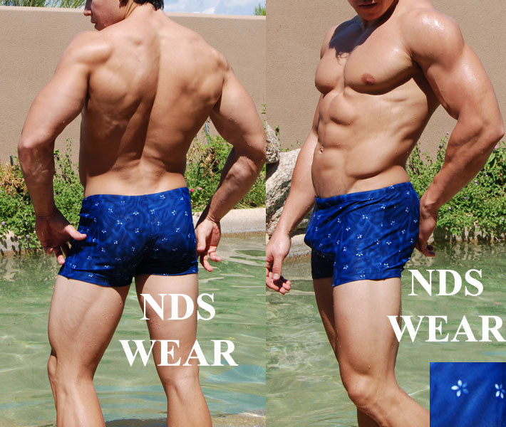 Elegant Floral Swimsuit with Squarecut Design-NDS Wear-NDS WEAR-NDS WEAR