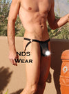 Elegant Sheer Dotted Ring Jockstrap - By NDS Wear-NDS Wear-NDS Wear-NDS WEAR