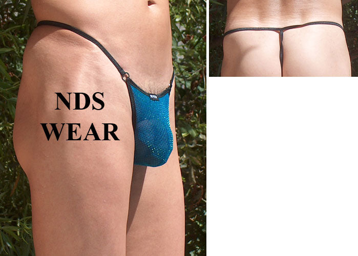 Elegant Sheer Iridescent G-String - By NDS Wear-NDS Wear-NDS WEAR-NDS WEAR