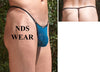 Elegant Sheer Iridescent G-String - By NDS Wear-NDS Wear-NDS WEAR-One-Size-Iridescent-Blue-NDS WEAR