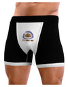 Escaping Turkey - Turkey Time Funny Mens Boxer Brief Underwear-Boxer Briefs-NDS Wear-Black-with-White-Small-NDS WEAR