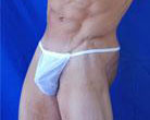 Explore the Exquisite Collection of Sheer Men's G-String Lingerie for Men - By NDS Wear-Mens Thong-NDS WEAR-One-Size-White-NDS WEAR