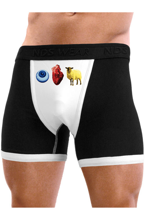 Eye Heart Ewe - Mens Boxer Brief-Mens Brief-NDS Wear-Small-NDS WEAR