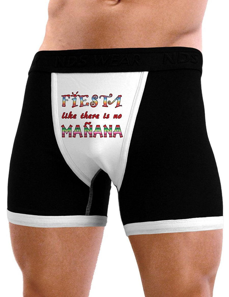 Fiesta Like There's No Manana Mens Boxer Brief Underwear-Boxer Briefs-Davson Sales-Small-NDS WEAR