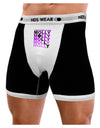 Find Molly Purple Mens Boxer Brief Underwear-Boxer Briefs-NDS Wear-Black-with-White-Small-NDS WEAR