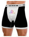 Free Your Mind Mens Boxer Brief Underwear-Boxer Briefs-NDS Wear-Black-with-White-Small-NDS WEAR