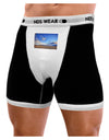 Garden of the Gods Colorado Mens Boxer Brief Underwear-Boxer Briefs-NDS Wear-Black-with-White-Small-NDS WEAR