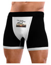 Getting Ahead Mark Twain Mens Boxer Brief Underwear-Boxer Briefs-NDS Wear-Black-with-White-Small-NDS WEAR