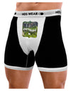 Go Outside - Beautiful Cliffs Mens Boxer Brief Underwear by NDS Wear-Boxer Briefs-NDS Wear-Black-with-White-Small-NDS WEAR