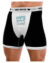 Happy 4th of July - Fireworks Design Mens Boxer Brief Underwear-Boxer Briefs-NDS Wear-Black-with-White-Small-NDS WEAR