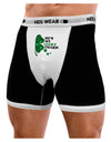 He's My Lucky Charm - Right Mens Boxer Brief Underwear-Boxer Briefs-NDS Wear-Black-with-White-Small-NDS WEAR