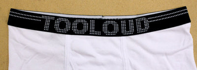 Ho Ho Ho Snowflakes Mens Boxer Brief Underwear-Boxer Briefs-NDS Wear-NDS WEAR