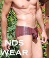 Hot Shorts Shimmer Red Night-NDS Wear-Nds Wear-Small-NDS WEAR
