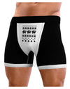 Humping Gay Reindeer Mens Boxer Brief Underwear-Boxer Briefs-NDS Wear-Black-with-White-Small-NDS WEAR