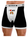 I Heart My - Cute Beagle Dog Mens Boxer Brief Underwear by TooLoud-Boxer Briefs-TooLoud-Black-with-White-Small-NDS WEAR