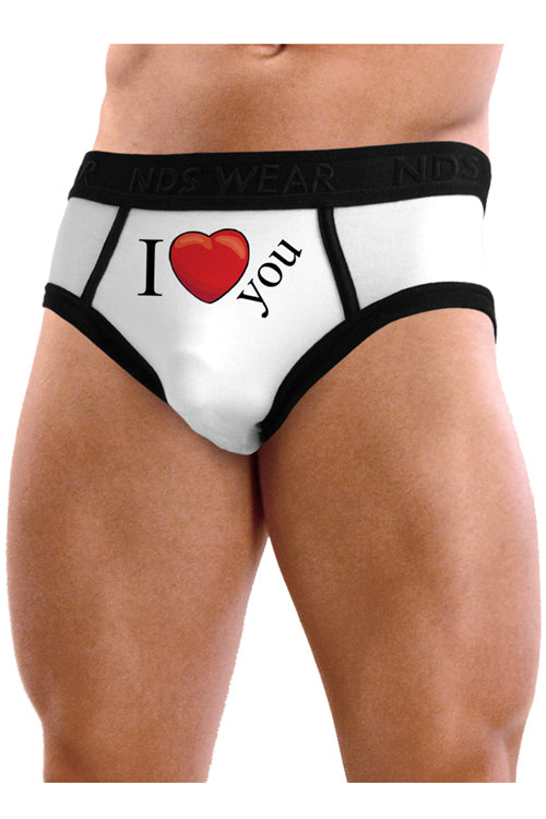 I Heart You - MensBrief Underwear-Mens Brief-NDS Wear-Small-NDS WEAR
