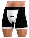 I Heart Zombies - Bloody Heart Green Mens Boxer Brief Underwear-Boxer Briefs-NDS Wear-Black-with-White-Small-NDS WEAR