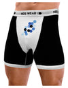 Inverted Bokeh Mens Boxer Brief Underwear by NDS Wear-Boxer Briefs-NDS Wear-Black-with-White-Small-NDS WEAR