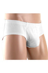 James Ribbed Brief for men-Mens Brief-Lobbo-Small-White-NDS WEAR