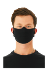 Jersey Disposable Face Cover Fabric Facecover USA - LIGHTWEIGHT - Closeout-face mask-NDS Wear-Black-Single-NDS WEAR