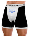 Keep the Net Neutral Mens Boxer Brief Underwear-Boxer Briefs-NDS Wear-Black-with-White-Small-NDS WEAR