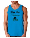 Kiss Me Under the Mistletoe Christmas Loose Tank Top-Loose Tank Top-TooLoud-Sapphire-Small-NDS WEAR
