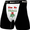 Kiss Me Under the Mistletoe Christmas Mens Boxer Brief Underwear-Boxer Briefs-NDS Wear-NDS WEAR