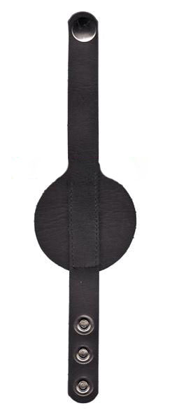 Leather Disc 3 Snap Bracelet-NDS Wear-NDS WEAR-NDS WEAR