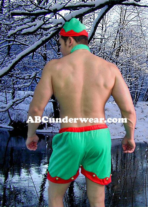 Man's Elf Costume, Sexy Holiday Wear for Men-Costume-NDS Wear-NDS WEAR