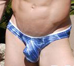 Men's Blue Sparkle Bikini-NDS Wear-NDS Wear-Small-NDS WEAR