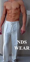 Men's Linen Pants-NDS Wear-nds wear-Small-Natural-NDS WEAR