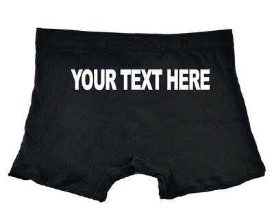 Mens Sexy Tuxedo Boxer Brief Underwear with Optional PERSONALIZED Backprint-Boxer Briefs-NDS Wear-NDS WEAR