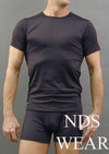 Microfiber Black T-shirt-NDS Wear-NDS WEAR-Small-NDS WEAR