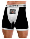 Monarch Butterfly Photo Mens Boxer Brief Underwear-Boxer Briefs-NDS Wear-Black-with-White-Small-NDS WEAR