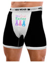 My First Easter - Three Bunnies Mens Boxer Brief Underwear by TooLoud-Boxer Briefs-NDS Wear-Black-with-White-Small-NDS WEAR