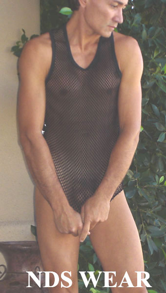 NDS Fishnet Tank Top Black-NDS Wear-nds wear-Small-Black-NDS WEAR
