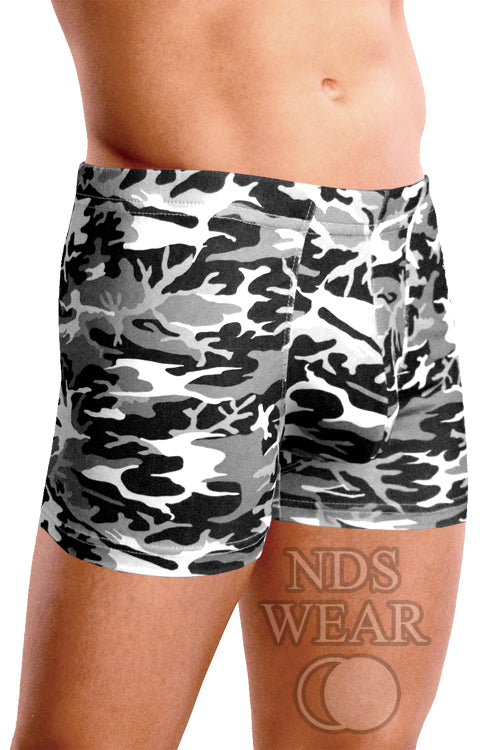 NDS Grey Camo Boxer Brief-Mens Brief-NDS WEAR-NDS WEAR